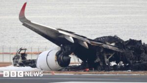 Japan jet crash: Airline pilots unaware of cabin fire until crew told them