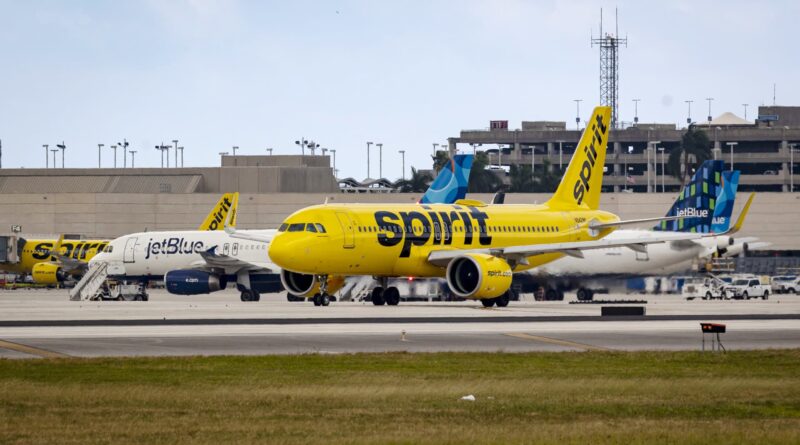 JetBlue casts doubt on its merger deal with Spirit Airlines