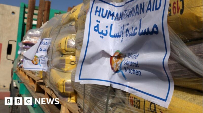 Kerem Shalom crossing: Israeli protesters hold up aid trucks to Gaza