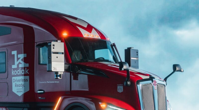 Kodiak Robotics reveals its best shot at making self-driving trucks a business | TechCrunch