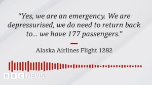 Listen: Alaska flight's distress call to air traffic control