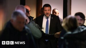 Matteo Salvini: Italian deputy PM takes stand in migrant kidnap trial