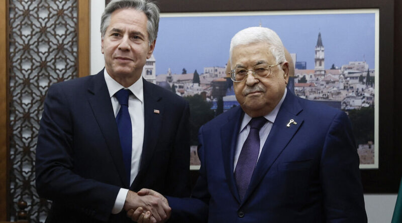 Meeting Abbas, Blinken backs 'tangible steps' toward Palestinian state