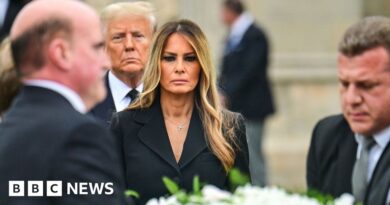 Melania Trump gives eulogy at mother's funeral