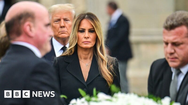 Melania Trump gives eulogy at mother's funeral