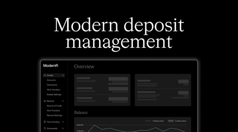 ModernFi secures $18.7M to help banks grow their deposit base | TechCrunch