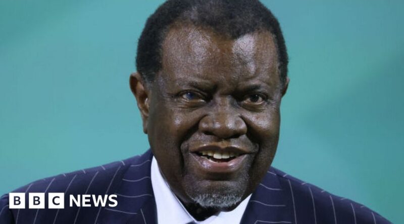 Namibia's President Hage Geingob is in 'good spirits' after cancer diagnosis