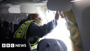New video shows inside Boeing plane inspection after blowout