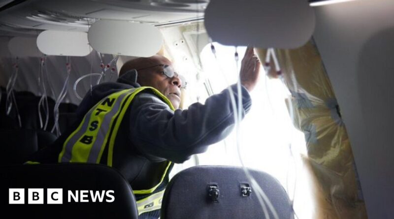 New video shows inside Boeing plane inspection after blowout