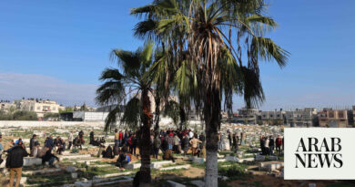 Palestinians rebury bodies exhumed from Gaza cemetery