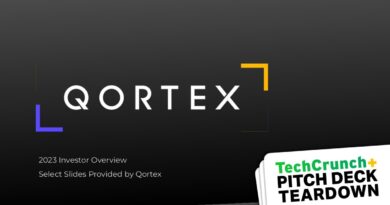 Pitch Deck Teardown: Qortex's $10M Seed deck | TechCrunch