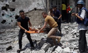 men in Gaza