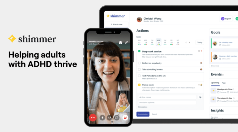 Shimmer, a platform for 1:1 personalized ADHD coaching, raises $2.2M | TechCrunch