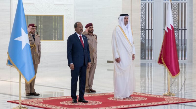 Somali president follows Egypt visit with Qatar amid row over Somaliland-Ethiopia deal