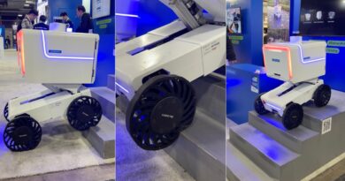 Stairs are no obstacle for this delivery bot's squishy wheels | TechCrunch