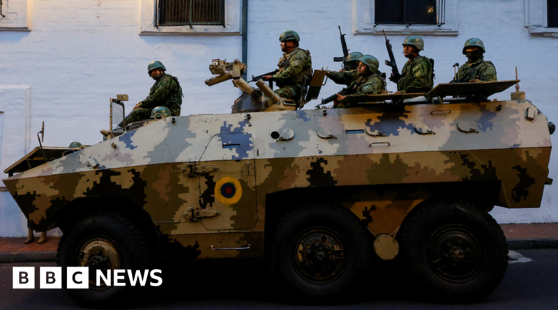 Streets empty as Ecuador reels from violence