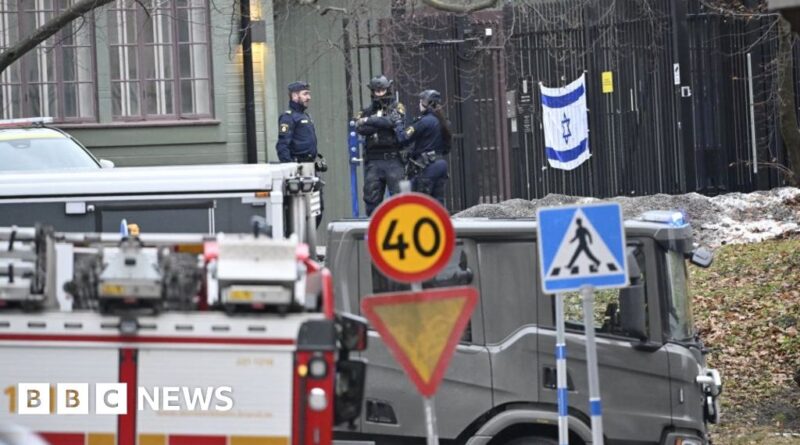 Swedish police destroy object outside Israeli embassy in Stockholm