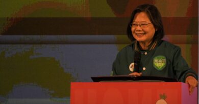 Taiwan president says ties with China must be decided by will of the people