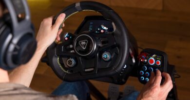 Turtle Beach’s first racing sim hardware is a direct drive wheel and pedal kit