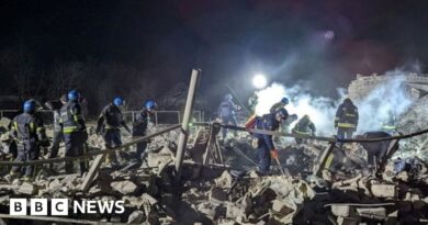 Ukraine-Russia war: missiles kill 11, including children, Ukrainian official says