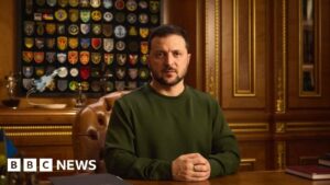 Ukraine war: Zelensky promises more Ukraine-made weapons in new year speech