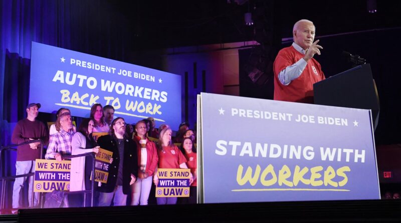 United Auto Workers union expected to endorse Biden