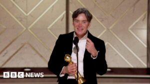 Watch: Key speeches from Golden Globes 2024 ceremony