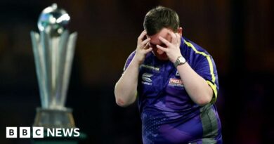 Watch: The nail-biting lead up to Littler's darts loss