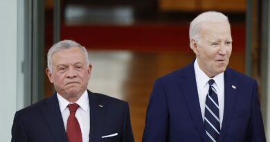 'We oppose any forced displacement of Palestinians,' Biden tells king of Jordan