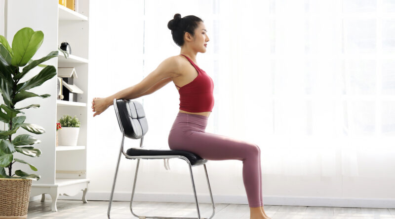 A 5-Move Cardio Workout You Can Do Sitting Down