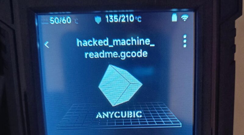 Anycubic users say their 3D printers were hacked to warn of a security flaw | TechCrunch