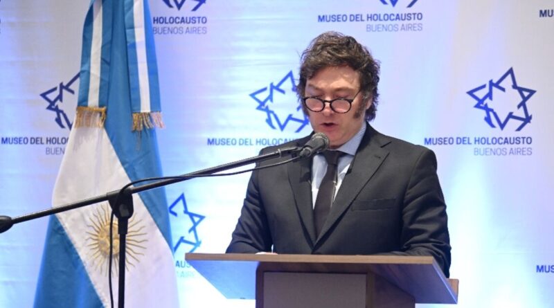 Argentina's Milei leaves for Israel and to meet Pope at Vatican