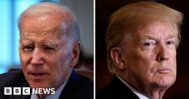 Biden and Trump head to border for high-stakes duel