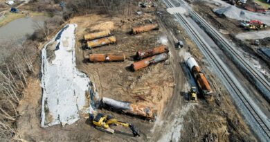 Biden's visit to site of Ohio train derailment comes more than a year after toxic disaster