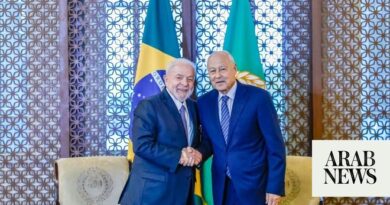 Brazil’s president visits Arab League headquarters