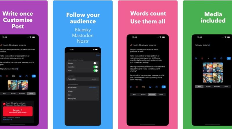 Can't decide between Bluesky, Mastodon and Nostr? Nootti's new app lets you post to all three. | TechCrunch