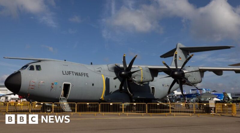 Chinese visitors allegedly barred from Airbus German military plane