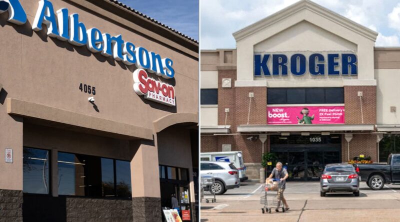 FTC sues to block Kroger, Albertsons merger, arguing deal would raise grocery prices and hurt workers