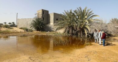 Groundwater upsurge floods homes in Libyan coastal town