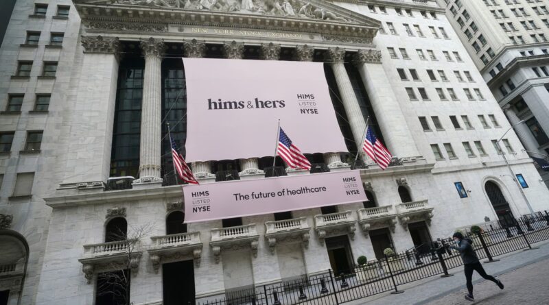 Hims & Hers soars 31% on rapid growth in mental health, weight loss and dermatology treatments