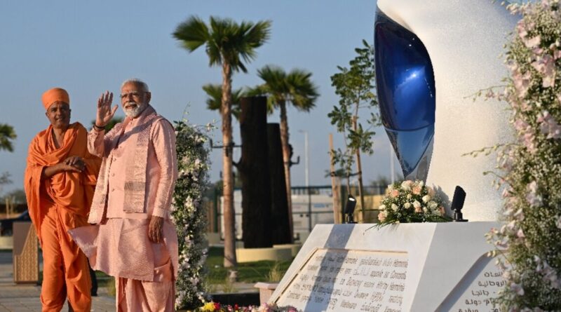 India's Modi inaugurates major Hindu temple in Abu Dhabi