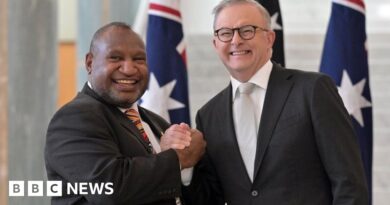 James Marape: PNG leader makes historic speech in Australia amid China tensions