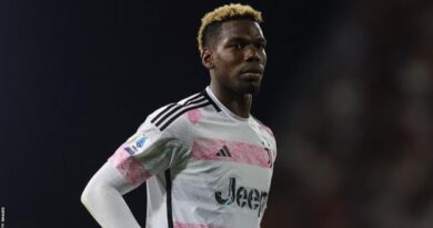 Paul Pogba playing for Juventus