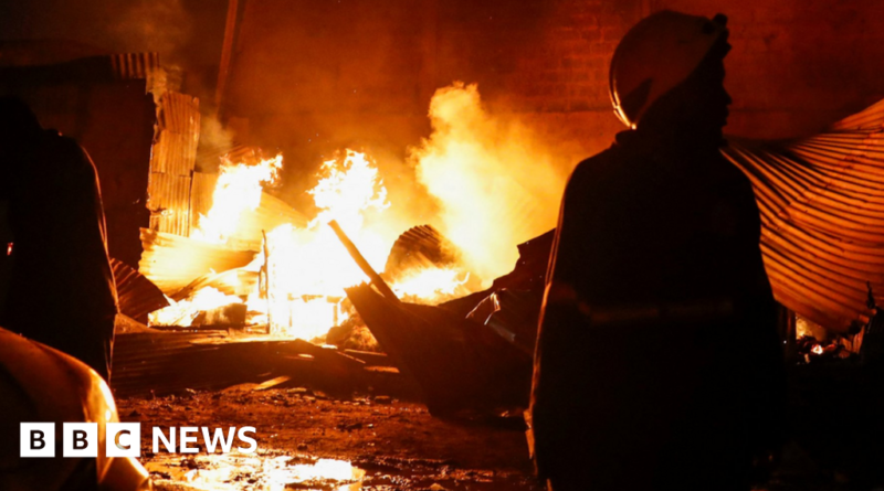 Nairobi fire: At least 29 injured in Kenya gas plant explosion