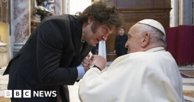 Pope and Milei meet as Argentina gains first female saint