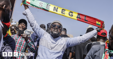 Senegal election: Opposition supporters march in Dakar calling for swift vote