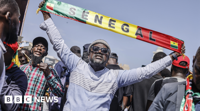 Senegal election: Opposition supporters march in Dakar calling for swift vote