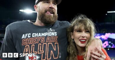 Super Bowl 58: Taylor Swift conspiracy theories 'nonsense' - NFL boss Roger Goodell