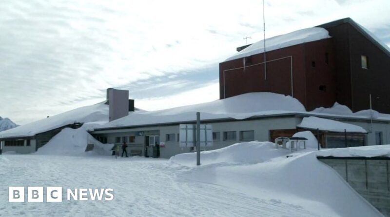 Swiss antisemitism shock at Davos shop sign saying no skis for Jews