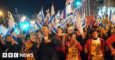 Tel Aviv protesters call on Netanyahu to resign